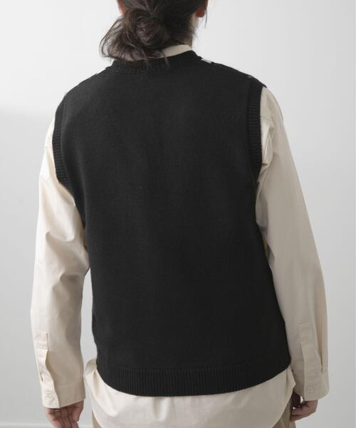 ITEMS URBANRESEARCH(アイテムズ アーバンリサーチ)の「ウール混アーガイルVネックニットベスト(ベスト・メンズ・ブルー/ブラック・LARGE/MEDIUM)」の12枚目の写真