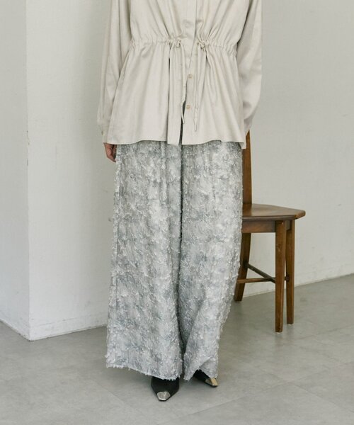 ear PAPILLONNER（イアパピヨネ）の「グリッターパンツ【SUM1 STYLE】（その他パンツ・レディース・シルバー/ゴールド・FREE）」の3枚目の写真