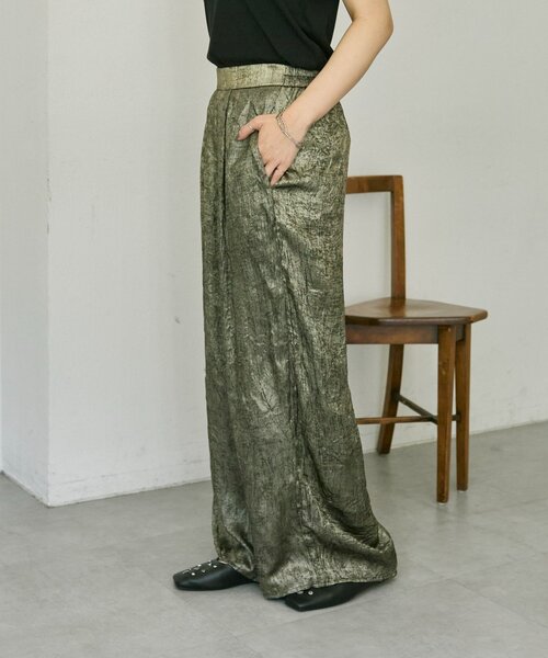 ear PAPILLONNER（イアパピヨネ）の「グリッターパンツ【SUM1 STYLE】（その他パンツ・レディース・シルバー/ゴールド・FREE）」の20枚目の写真