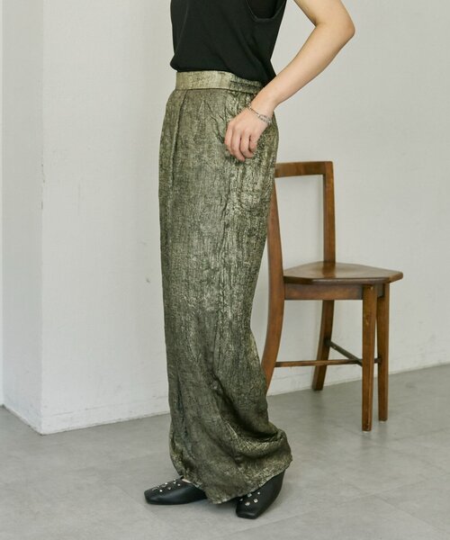 ear PAPILLONNER（イアパピヨネ）の「グリッターパンツ【SUM1 STYLE】（その他パンツ・レディース・シルバー/ゴールド・FREE）」の21枚目の写真