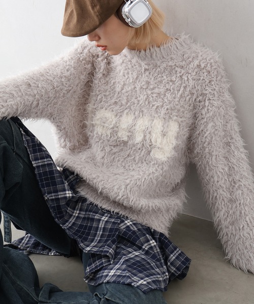 セール】プードルロゴニット（ニット/セーター）｜SpRay（スプレイ）の