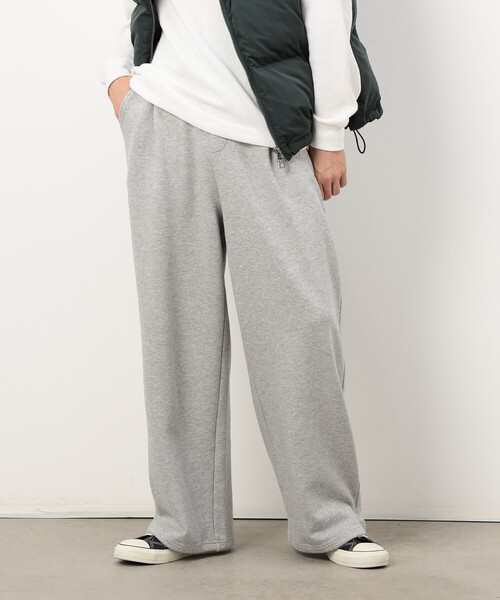 Purple&Yellow（パープルアンドイエロー）の「裏毛 ワイドパンツ（その他パンツ・メンズ・ブラック/グレー/オレンジ・LARGE/MEDIUM/SMALL/X-SMALL）」の6枚目の写真