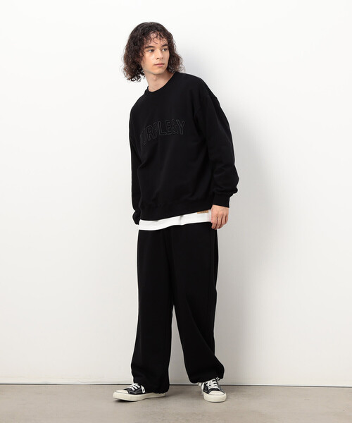 Purple&Yellow（パープルアンドイエロー）の「裏毛 ワイドパンツ（その他パンツ・メンズ・ブラック/グレー/オレンジ・LARGE/MEDIUM/SMALL/X-SMALL）」の13枚目の写真