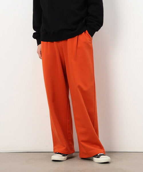 Purple&Yellow（パープルアンドイエロー）の「裏毛 ワイドパンツ（その他パンツ・メンズ・ブラック/グレー/オレンジ・LARGE/MEDIUM/SMALL/X-SMALL）」の22枚目の写真