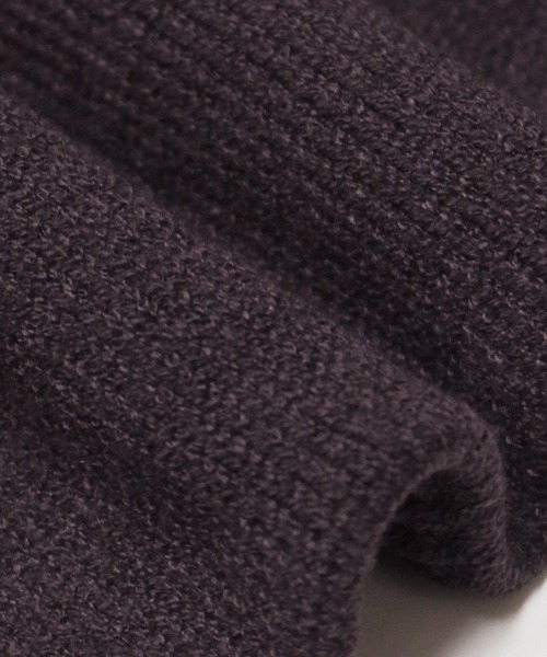 LAVEANGE（ラビアンジェ）の「【洗える】スキッパーニットカーデ（カーディガン/ボレロ・レディース・イエロー/ブラウン/ブラック・F/3L/4L）」の19枚目の写真