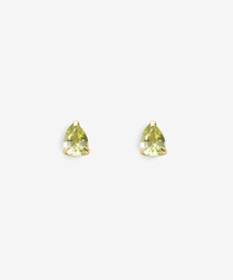 K10 イエローゴールド ペリドット しずく ピアス ESTELLE/エステール WEB限定