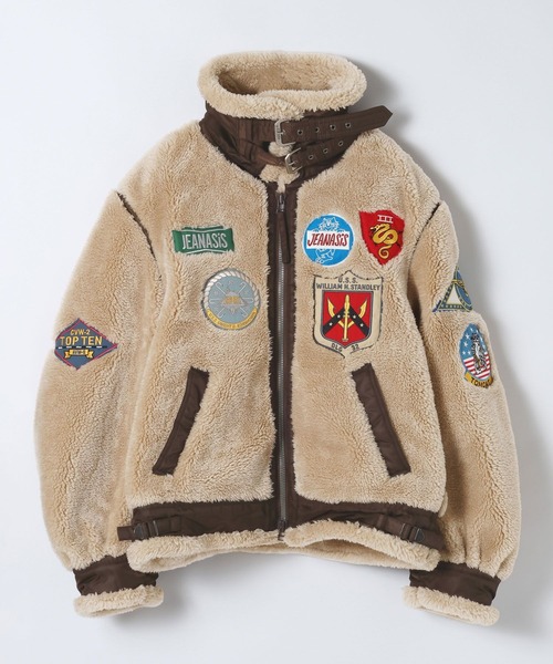 AVIREX×JEANASIS】ボア B-3/588586（ミリタリージャケット）｜AVIREX