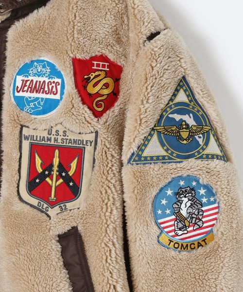 AVIREX×JEANASIS】ボア B-3/588586（ミリタリージャケット）｜AVIREX