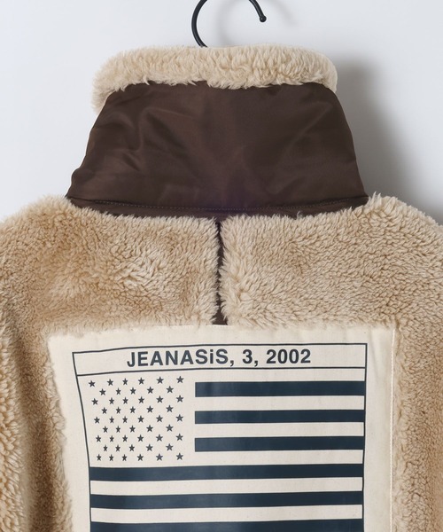 AVIREX（アヴィレックス）の「【AVIREX×JEANASIS】ボア B-3/588586（ミリタリージャケット・レディース・グレー系その他/ベージュ系その他・FREE）」の16枚目の写真