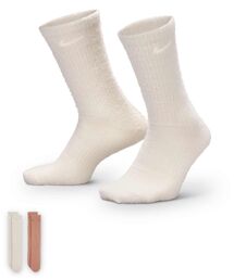 NIKE（ナイキ）の「ナイキ エブリデイ クッションド クルー ソックス (2足) / Nike Everyday Cushioned Crew Socks (2 Pairs) HV6940-902 Multi-Color（ソックス/靴下）」
