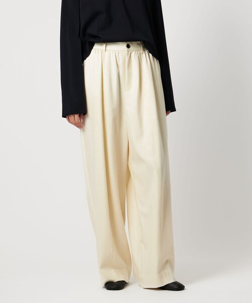 AEWEN MATOPH（イウエン マトフ）の「＜AEWEN MATOPH＞パネルギャザーパンツ（その他パンツ・レディース・ブラック/オフホワイト/モカ・34/36/38）」の12枚目の写真