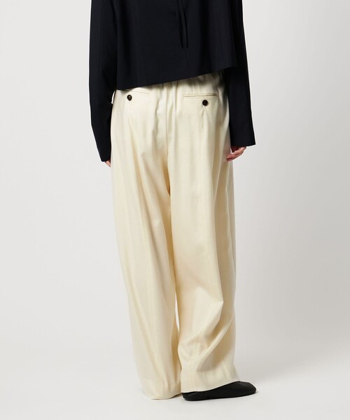 AEWEN MATOPH（イウエン マトフ）の「＜AEWEN MATOPH＞パネルギャザーパンツ（その他パンツ・レディース・ブラック/オフホワイト/モカ・34/36/38）」の14枚目の写真