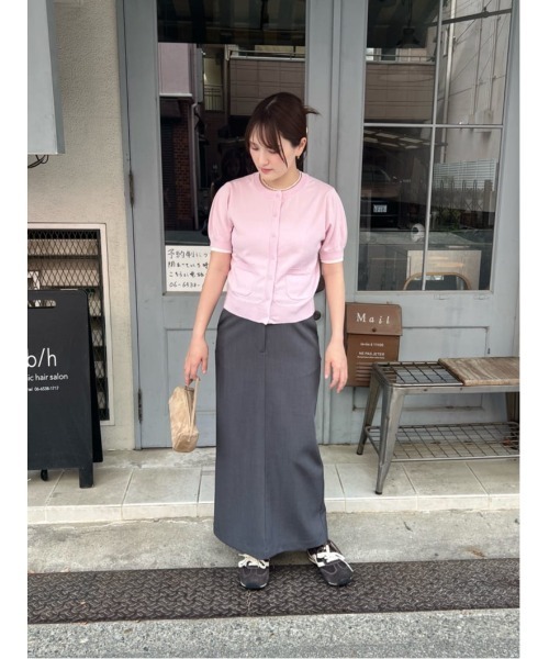 miette(ミエット)の「ローライズIラインスカート(スカート・レディース・チャコール/ブラック/グレイッシュベージュ・S/M/L)」の5枚目の写真