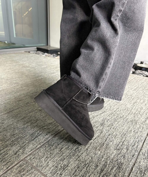 repipi armario（レピピ アルマリオ）の「アツゾコムートンブーツ（ブーツ・キッズ・ブラウン/ブラック系その他・SMALL/MEDIUM/LARGE）」の9枚目の写真