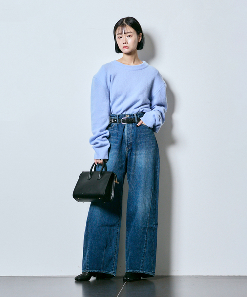 CITYSHOP（シティーショップ）の「LUTCHMIAH ART.K302：ニット（ニット/セーター・レディース・ピンク/ブルー・48）」の4枚目の写真