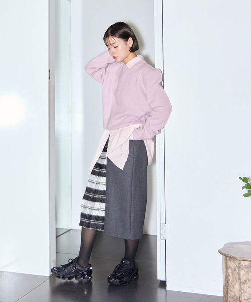 CITYSHOP（シティーショップ）の「LUTCHMIAH ART.K302：ニット（ニット/セーター・レディース・ピンク/ブルー・48）」の10枚目の写真