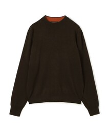 24SS美品☆キャバン コットンカシミヤリブ ノースリーブプルオーバー