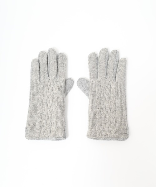 セール】スマホタッチケーブル編み手袋（手袋）｜FUNALIVE（ファン