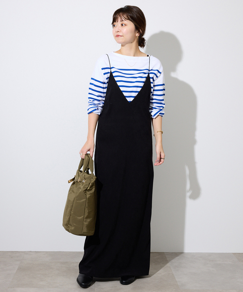 ORCIVAL(オーシバル)の「ORCIVAL/オーシバル RACHEL クロップドプルオーバー #6202(Tシャツ/カットソー・レディース・ブラック/ブルー・FREE)」の12枚目の写真