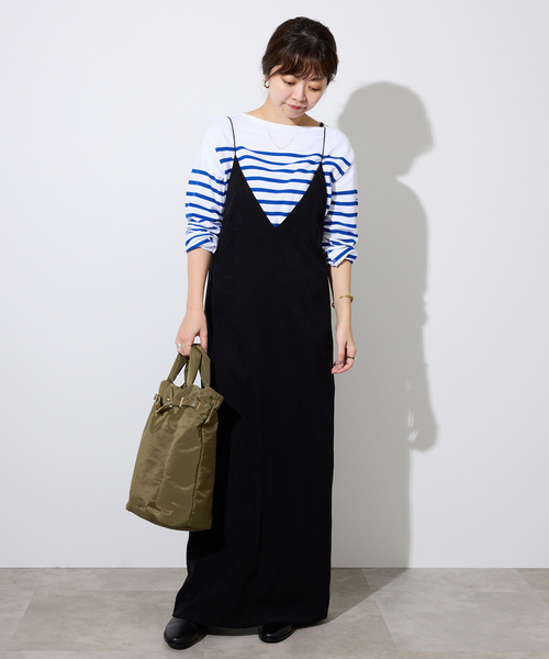 ORCIVAL(オーシバル)の「ORCIVAL/オーシバル RACHEL クロップドプルオーバー #6202(Tシャツ/カットソー・レディース・ブラック/ブルー・FREE)」の13枚目の写真