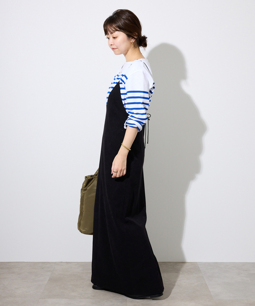 ORCIVAL(オーシバル)の「ORCIVAL/オーシバル RACHEL クロップドプルオーバー #6202(Tシャツ/カットソー・レディース・ブラック/ブルー・FREE)」の14枚目の写真