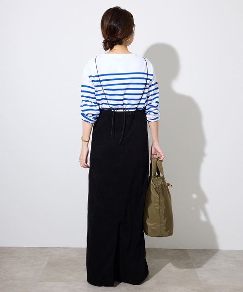 ORCIVAL(オーシバル)の「ORCIVAL/オーシバル RACHEL クロップドプルオーバー #6202(Tシャツ/カットソー・レディース・ブラック/ブルー・FREE)」の15枚目の写真