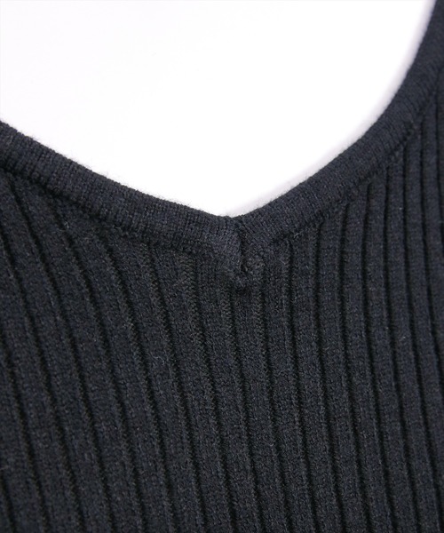 CLEAR BASIC（クリアベーシック）の「袖口レースニットトップス[オフィスカジュアル 着回し抜群 大人]≪AW新作≫（ニット/セーター・レディース・ブラック/グレイッシュベージュ/アイボリー・F）」の16枚目の写真