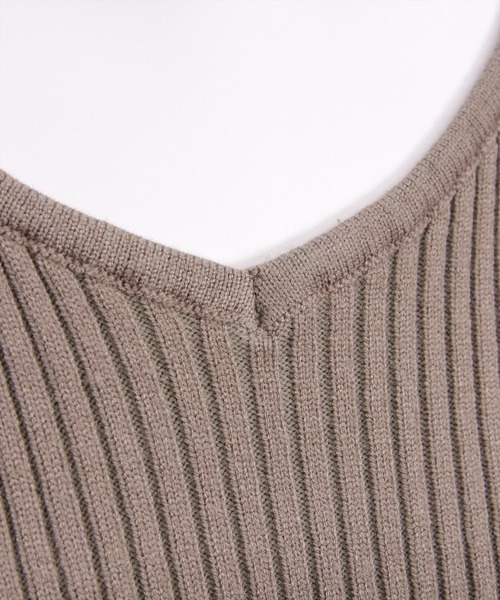 CLEAR BASIC（クリアベーシック）の「袖口レースニットトップス[オフィスカジュアル 着回し抜群 大人]≪AW新作≫（ニット/セーター・レディース・ブラック/グレイッシュベージュ/アイボリー・F）」の15枚目の写真