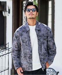 CavariA（キャバリア）の「『CavariA/キャバリア』総柄ZIP JKT（ブルゾン）」