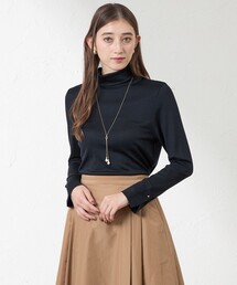 バンデーラ天竺ハイネックカットソー