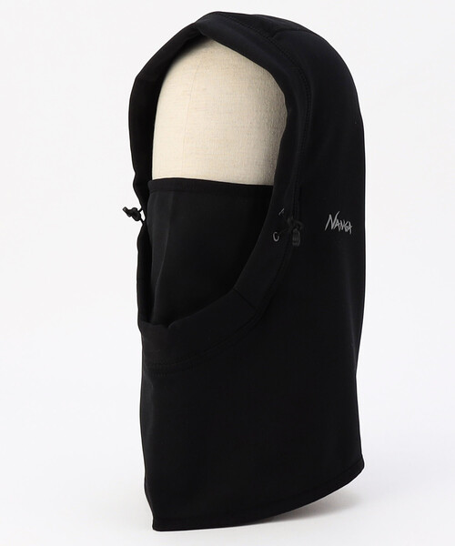 NANGA（ナンガ）の「NANGA/ナンガ POLARTEC POWER STRETCH BALACLAVA ポーラテック パワーストレッチ バラクラバ（ニットキャップ/ビーニー・メンズ・グレー/ブラック・ONE SIZE）」の7枚目の写真