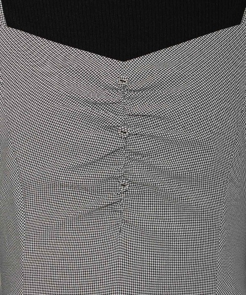 WILLSELECTION（ウィルセレクション）の「ダブルストラップアシンメトリーワンピース（ワンピース・レディース・ブラック系その他/ブラウン系その他/チャコールグレー・FREE）」の21枚目の写真