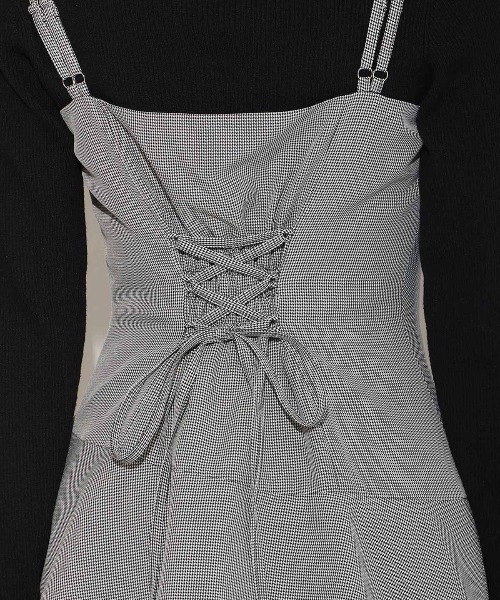 WILLSELECTION（ウィルセレクション）の「ダブルストラップアシンメトリーワンピース（ワンピース・レディース・ブラック系その他/ブラウン系その他/チャコールグレー・FREE）」の18枚目の写真