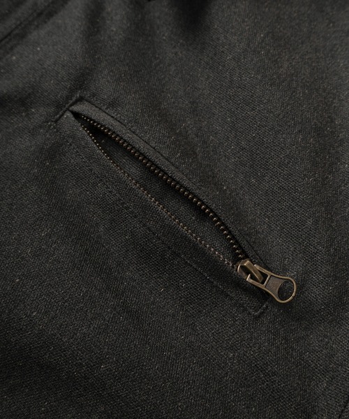 make a ray!（メイク ア レイ！）の「【81】襟コーデュロイ ヴィンテージライク 中綿入り ダックブルゾン（ブルゾン・メンズ・キャメル/ブラック/カーキ・M/L/XL）」の6枚目の写真