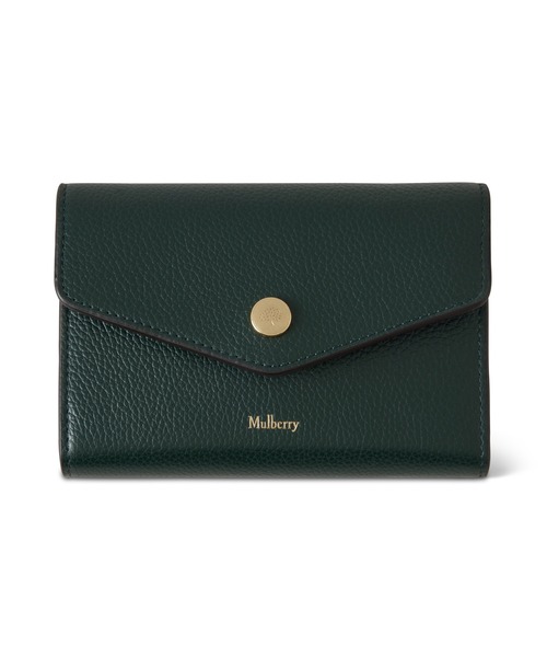 未使用✨マルベリー レザー　財布 マルチフラップ MULBERRY/マルベリー通販 | フォールデッド プレススタッズ マルチ