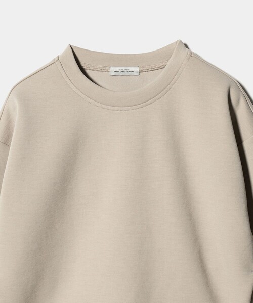green label relaxing(グリーンレーベルリラクシング)の「【WEB限定】<at ease>ダンボール スリット プルオーバー カットソー(Tシャツ/カットソー・レディース・ナチュラル/モカ/ダークグレー・FREE)」の13枚目の写真
