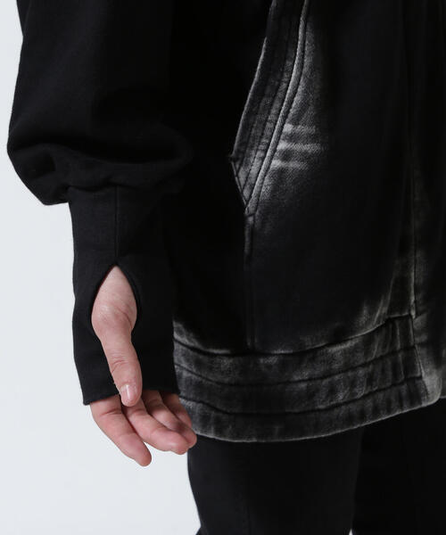 KMRii（ケムリ）の「KMRii/ケムリ/Cordoba Long Parka_02（パーカー・メンズ・ブラック・2）」の4枚目の写真