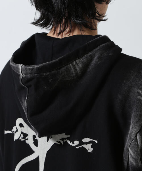 KMRii（ケムリ）の「KMRii/ケムリ/Cordoba Long Parka_02（パーカー・メンズ・ブラック・2）」の5枚目の写真