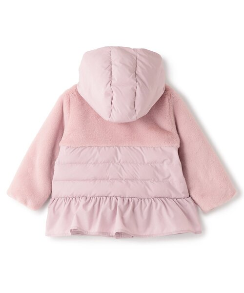 セール】フェイクファー切り替え中綿ジャケット（その他ベビーウェア