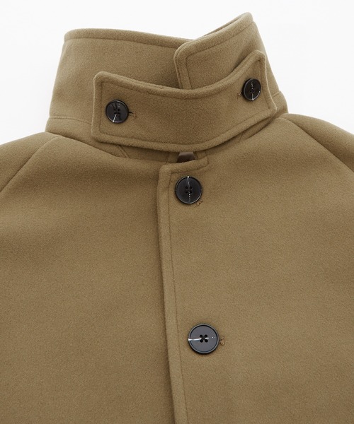 improves（インプローブス）の「2WAYスタンドカラー ビッグシルエットコート（ステンカラーコート・メンズ・チャコールグレー/ブラック/ベージュ・MEDIUM/LARGE/X-LARGE）」の22枚目の写真