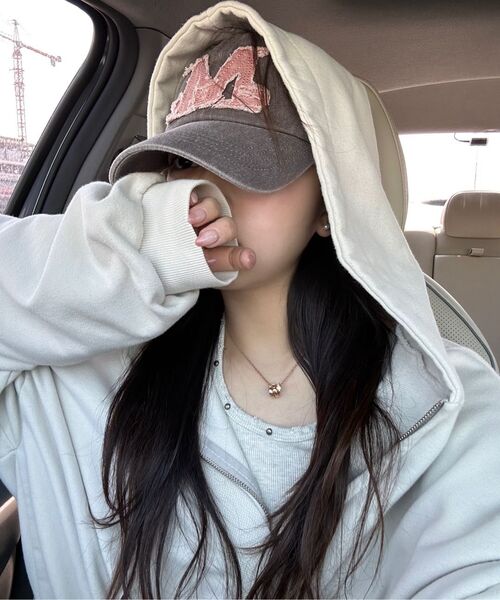 KHAKIPOINT(カーキポイント)の「Damage Stud Halter Top (beige)(Tシャツ/カットソー・レディース・その他・FREE)」の6枚目の写真