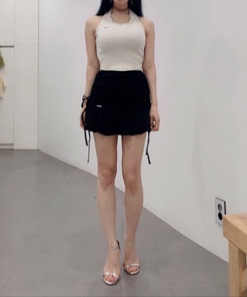 KHAKIPOINT(カーキポイント)の「Damage Stud Halter Top (beige)(Tシャツ/カットソー・レディース・その他・FREE)」の13枚目の写真