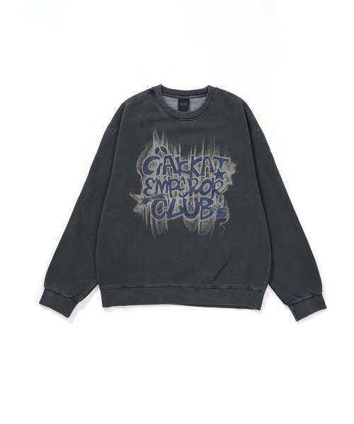 GAKKAI UNIONS(ガッカイユニオンズ)の「ドゥドゥルクラブ ピグメント スウェット チャコール(スウェット・レディース・その他・MEDIUM/LARGE)」の2枚目の写真