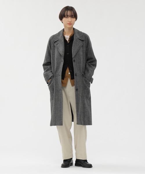 MARGARET HOWELL（マーガレットハウエル）の「TWISTED CASHMERE WOOL（カーディガン/ボレロ・レディース・ライトブルー/ブラウン/ピンク・2）」の13枚目の写真