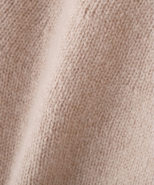 MARGARET HOWELL（マーガレットハウエル）の「TWISTED CASHMERE WOOL（カーディガン/ボレロ・レディース・ライトブルー/ブラウン/ピンク・2）」の10枚目の写真