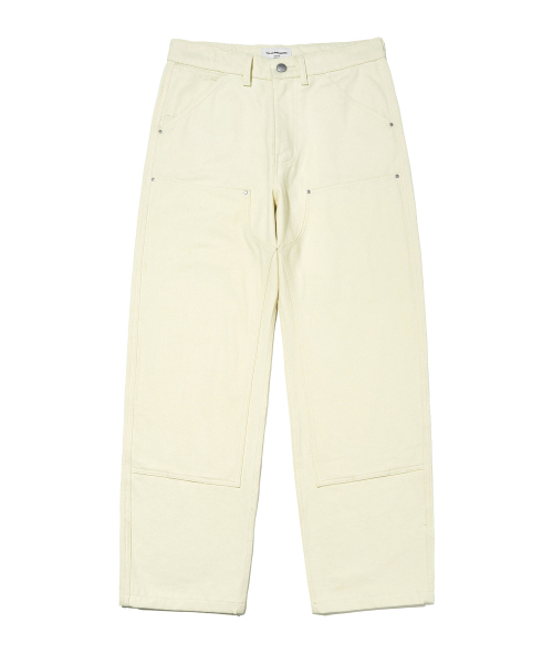 F.ILLUMINATE（フィルミネイト）の「ダブルニーワークパンツ-ベージュ（その他パンツ・レディース・その他・SMALL/MEDIUM/LARGE）」の2枚目の写真