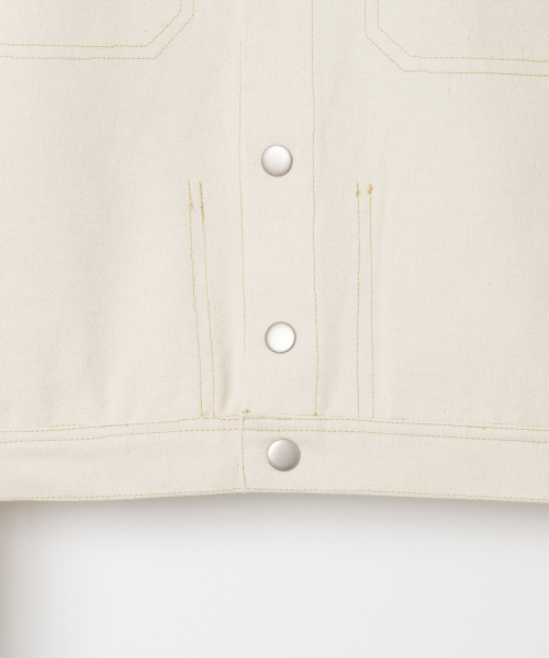 MILLO WOMEN(ミロウーマン)の「ニットミックスワークジャケット【アイボリー】(その他アウター・レディース・その他・SMALL/MEDIUM)」の6枚目の写真