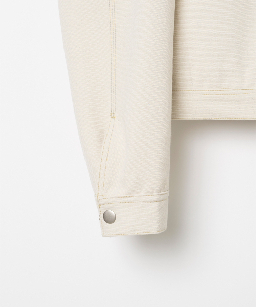 MILLO WOMEN(ミロウーマン)の「ニットミックスワークジャケット【アイボリー】(その他アウター・レディース・その他・SMALL/MEDIUM)」の7枚目の写真