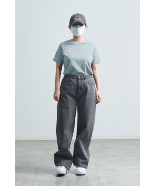 MUSINSA STANDARD WOMAN（ムシンサスタンダードウーマン）の「ウィメンズワイドデニムパンツ[グレー]（デニムパンツ・レディース・その他・32/30/23/24/25/26/27/28/29）」の19枚目の写真