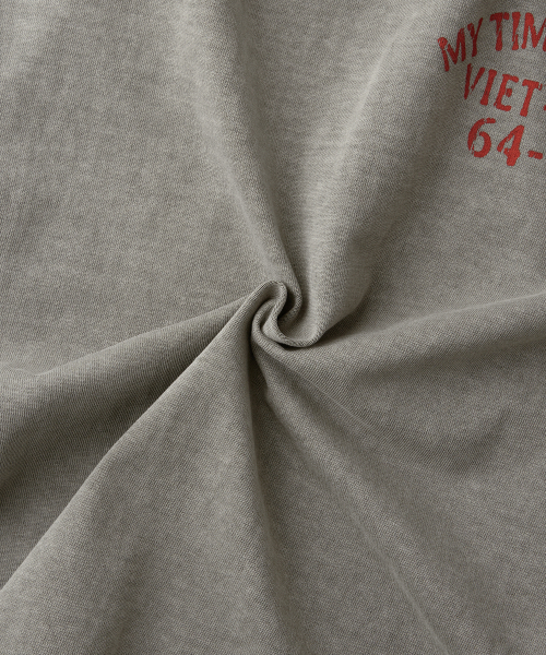 OUTSTANDING(アウトスタンディング)の「MIL SERIES LONG SLEEVE(VIET NAM TIGER)_PIGMENT KHAKI(Tシャツ/カットソー・レディース・その他・SMALL/MEDIUM/LARGE)」の8枚目の写真